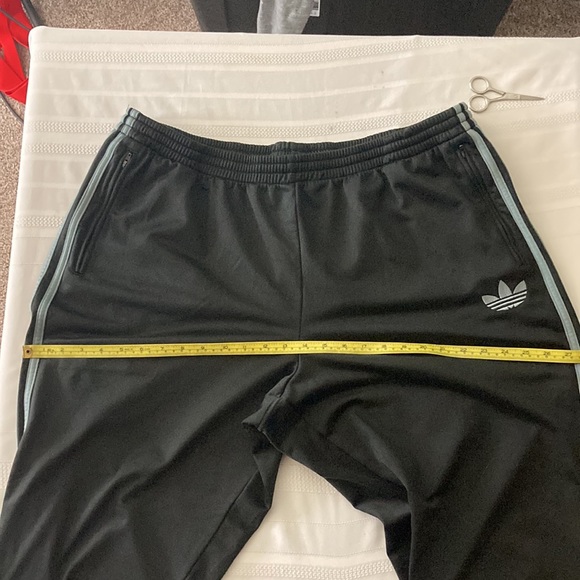 Adidas Black and Gray Jogger Warm-up Pants XXL - Picture 6 of 8